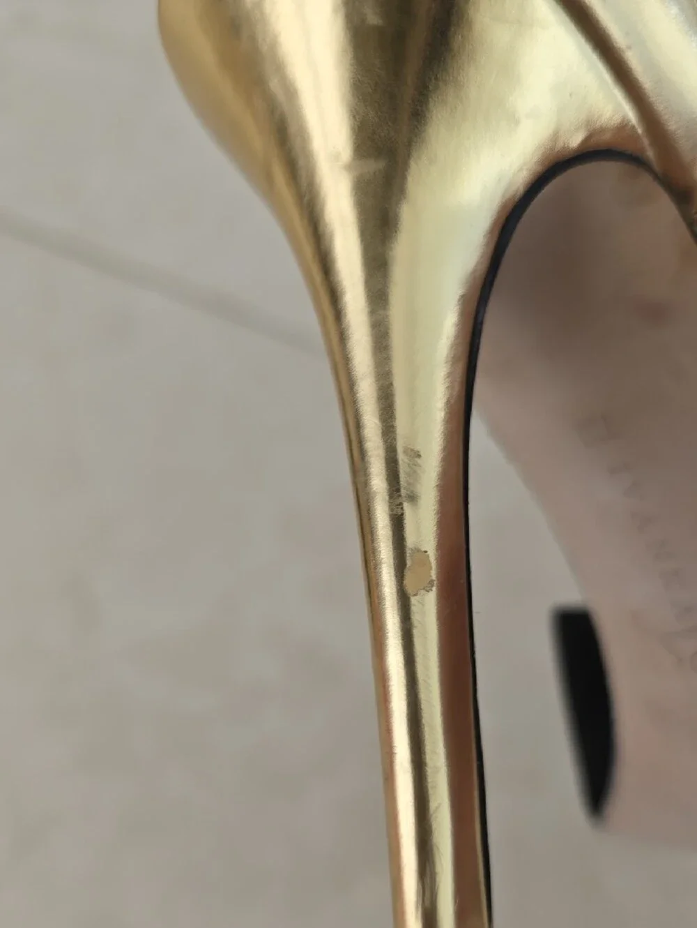 Ivanka Trump Brynn Pump - Black Suede and Gold Multi-Strap Pointed-Toe - 7.5
